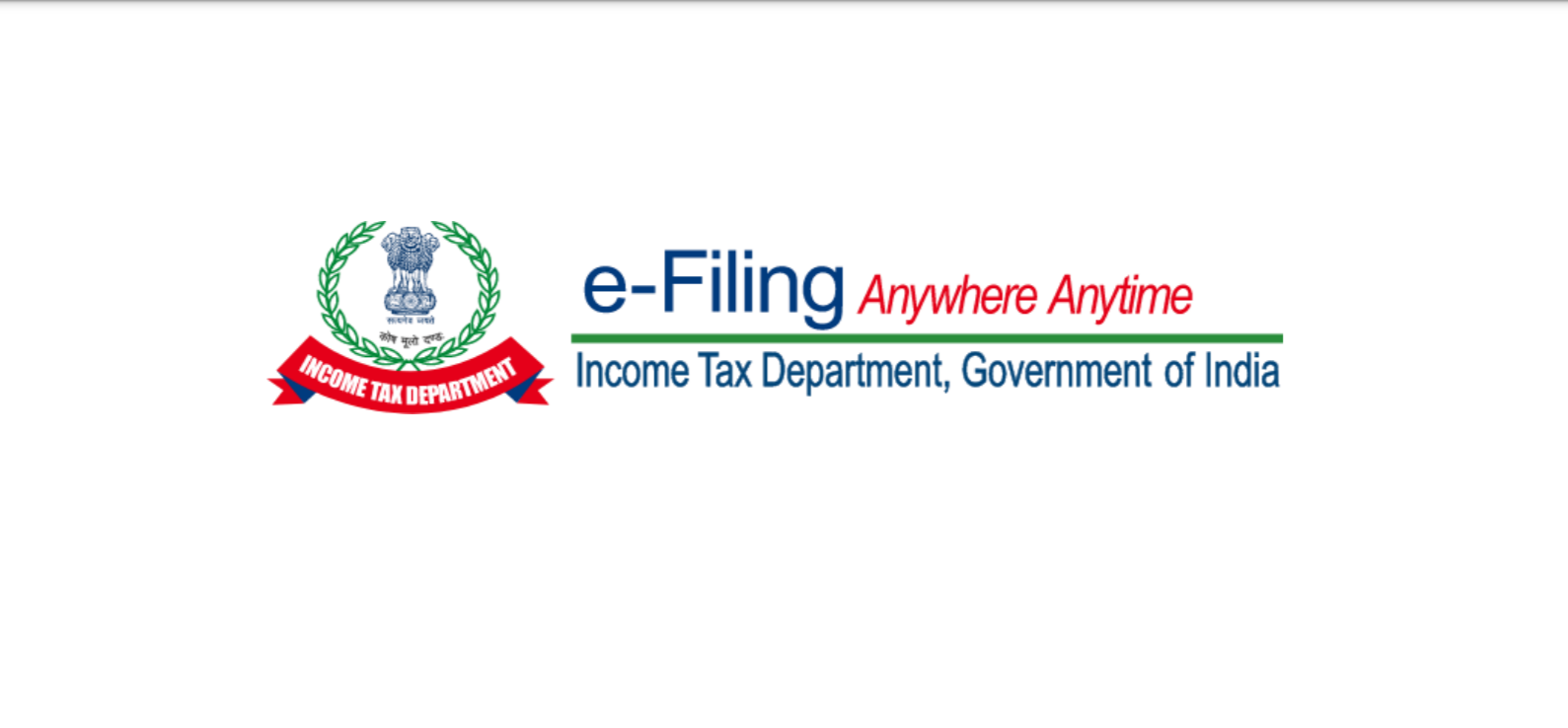 Income Tax Department, Government Of India (e-filing Anywhere Anytime)